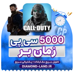 خرید 5000 سی پی زمان بر