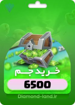 خرید 6500 جم کلش اف کلنز