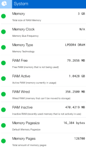 برنامه Lirium Device Info